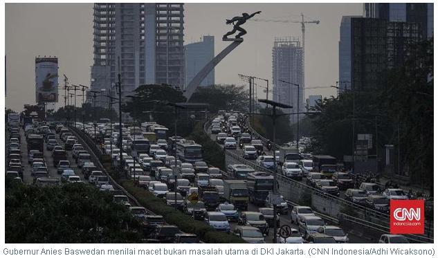 Anies Sebut Tantangan Terbesar Jakarta Bukan Banjir dan Macet