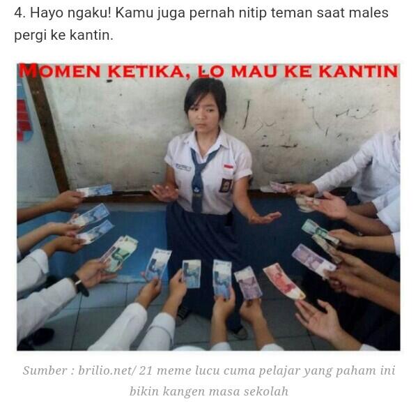 6 Gambar ini membawa nostalgia agan waktu sekolah