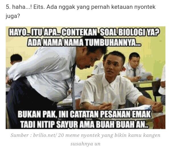 6 Gambar ini membawa nostalgia agan waktu sekolah