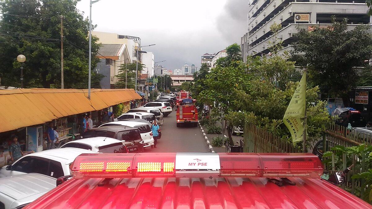 Sore Ini Pasar Baru Jakarta Kebakaran