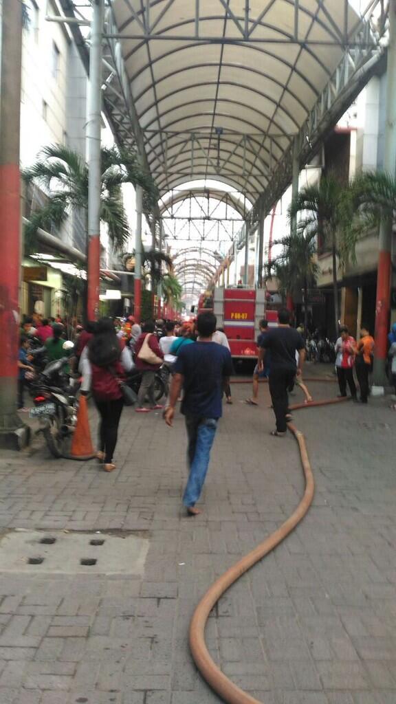 Sore Ini Pasar Baru Jakarta Kebakaran