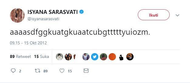 Sering Dikira Judes, 9 Tweet Lawas Isyana Sarasvati Ini Buktikan Sisi Humorisnya