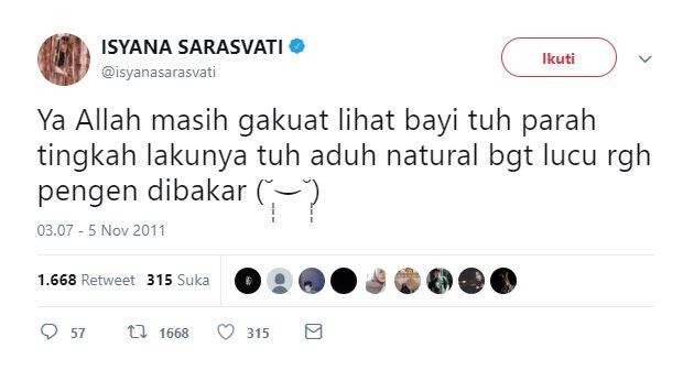 Sering Dikira Judes, 9 Tweet Lawas Isyana Sarasvati Ini Buktikan Sisi Humorisnya