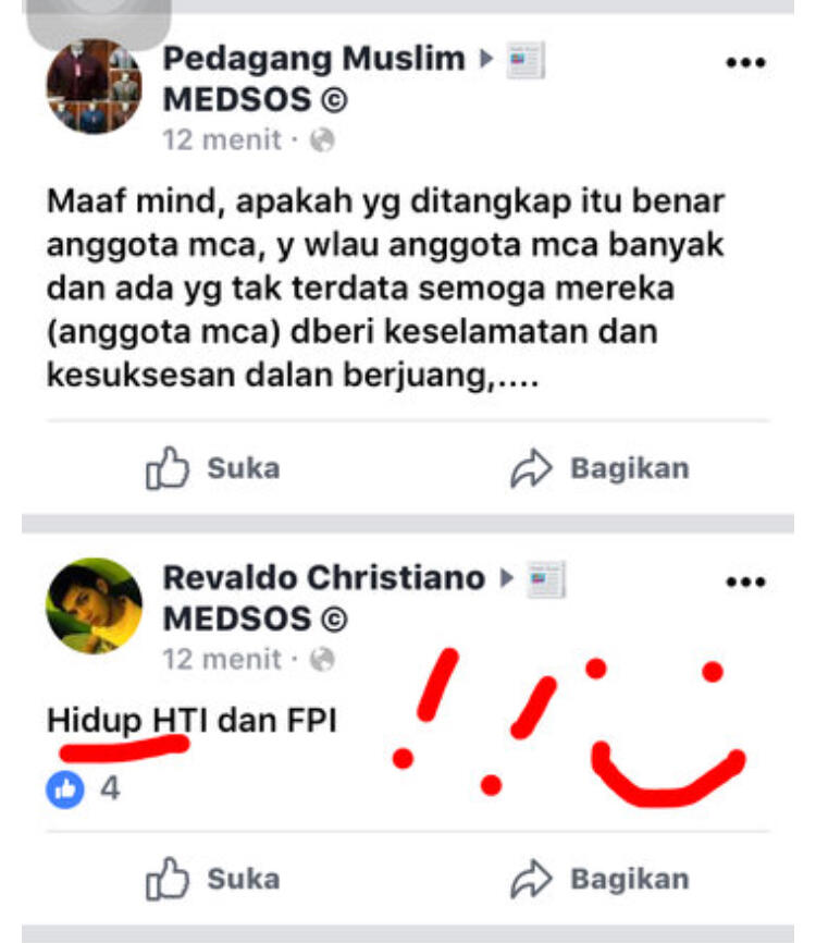 Kelompok Muslim Cyber Army Sebarkan Hoaks Penganiayaan Ulama dan PKI