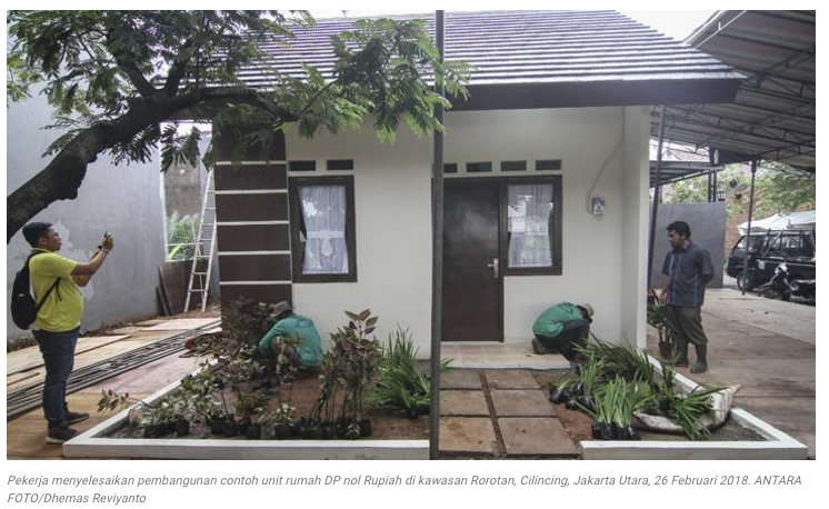 Anies Baswedan Batal Groundbreaking Rumah Tapak DP Nol Rupiah