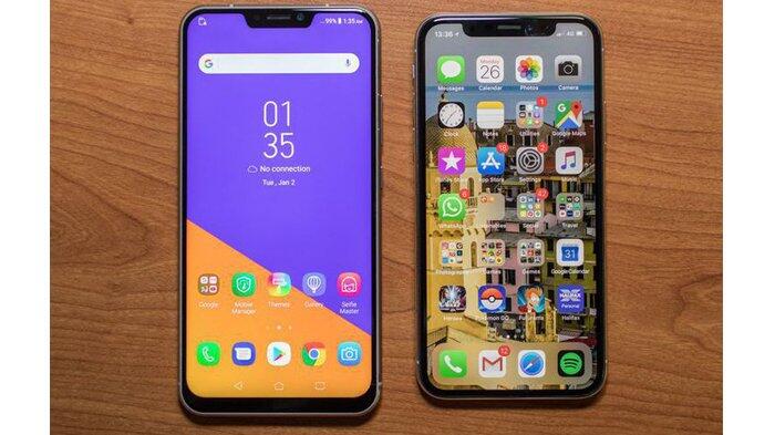 Design Iphone X daleman mirip S9 ? MEET THE ASUS ZENFONE 5Z #MWC18