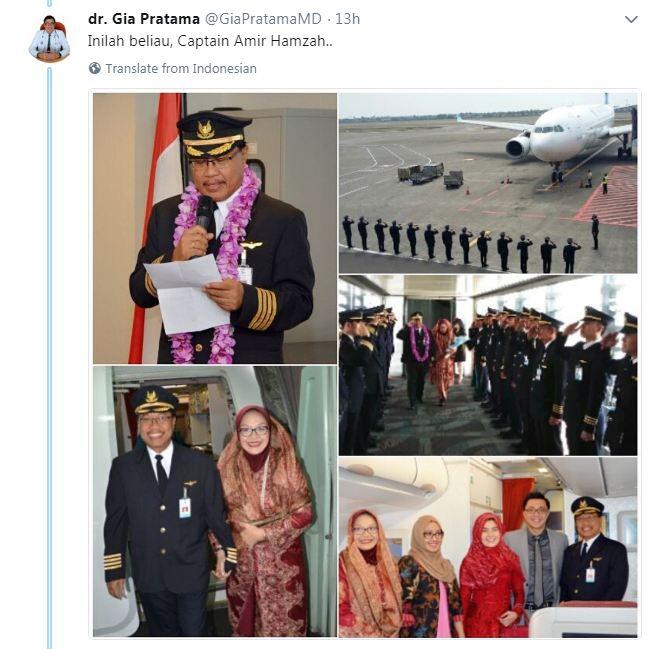 Kisah pilot rela nunggu 20 tahun demi nikahi gadis pujaannya sejak SD