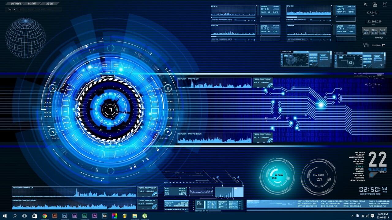 Mau Ganti Tampilan Desktop Komputer Macem ZAMAN NOW ? Sekalian Share