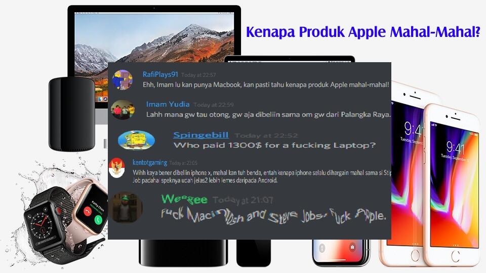 Kenapa sih Produk-produk Apple mahal semua?