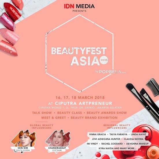 Buat Dirimu Makin Percaya Diri Lewat Beautyfest Asia 2018