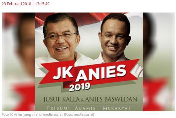 Anies Maju di Pilpres 2019?, Pengamat: Pimpin Jakarta Saja Belepotan