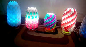 Membuat Lampu Hias Dari  Sendok  Plastik  KASKUS