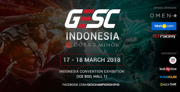 Mau Nonton Turnamen Dota2 GESC Gratis? KASKUS Bagi-bagi Tiketnya!