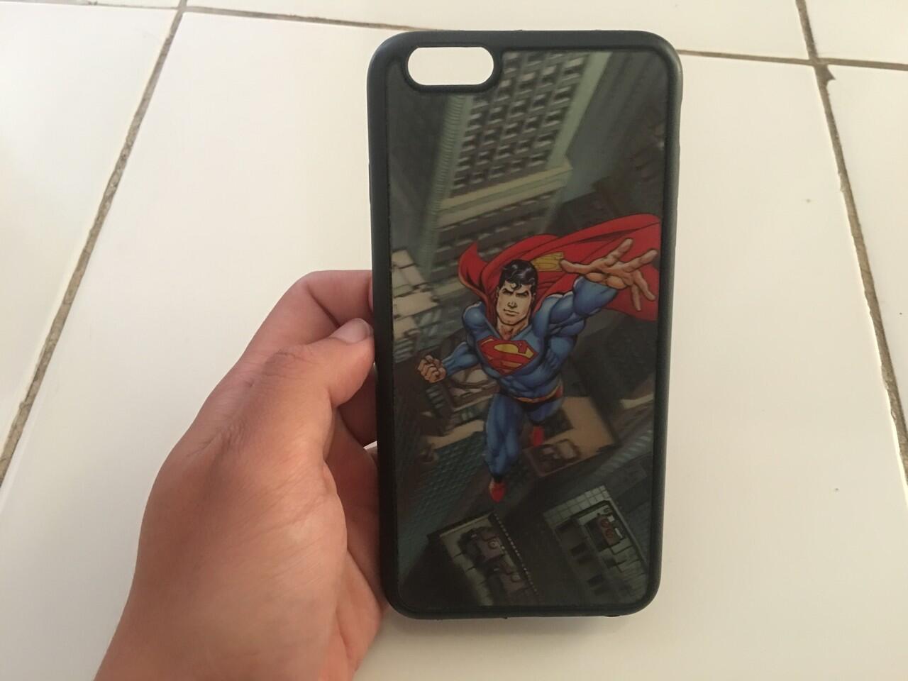 Jual SUPERMAN CASE 3D FOR IPHONE 6 PLUS / 6S PLUS MURAAAH 
