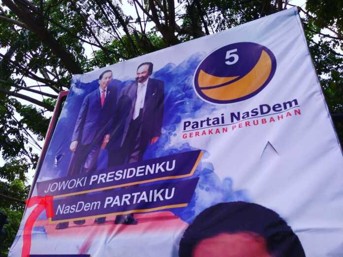 Salah cetak nama Jokowi di Baliho, begini penjelasan NasDem Sulsel