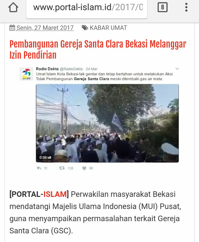 Dari 1.600 Masjid dan Musala di Kabupaten Bekasi, Mayoritas Belum Punya IMB