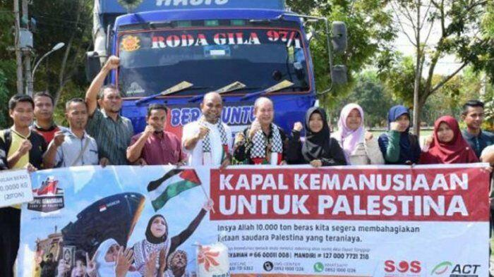 Warga Tamiang Kembali Sumbang untuk Palestina, Bupati Lepas Truk 20 Ton Beras