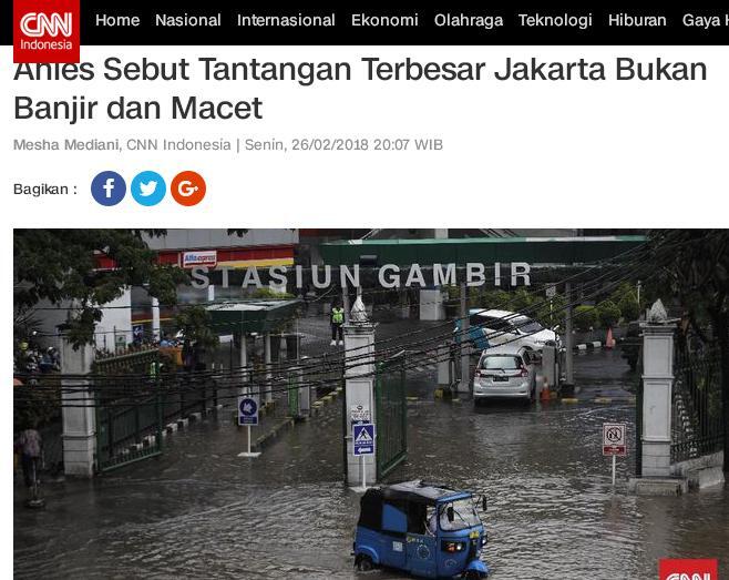 Banjir 1,5 Meter Rendam Permukiman di Kebon Pala, Jaktim