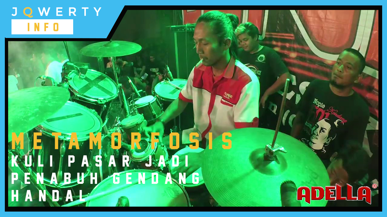 'Metamorfosis' Kuli Pasar Menjadi Penabuh Gendang Handal