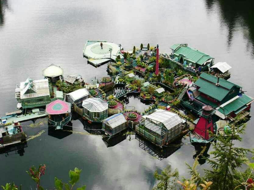 Rumah Apung Ini Membuat Anda Pingin Kesana