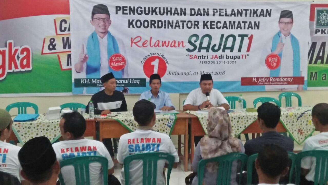 Target 400 Ribu Suara, Sajati Siap Antar Maman-Jefri ke Pendopo Majalengka