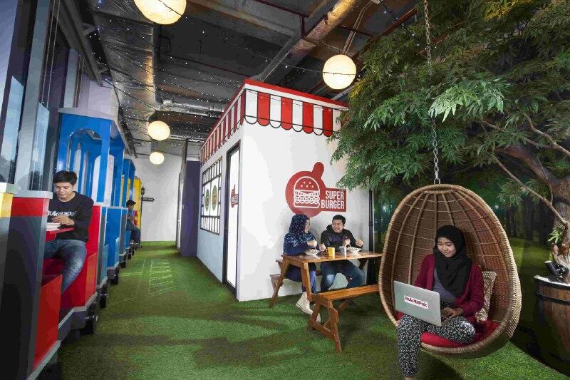 gak diluar negri aja, di indonesia juga ada lho kantor yg punya design keren