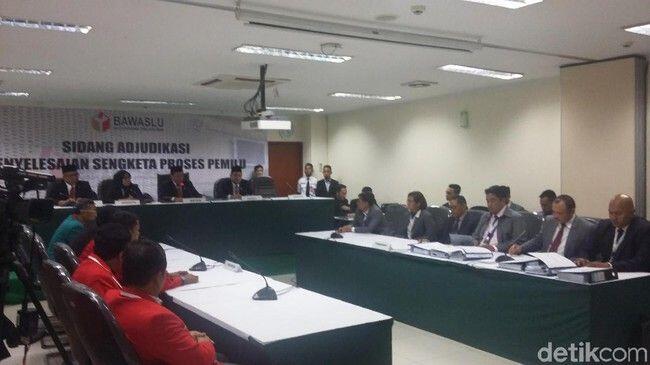 Bawaslu Tolak Gugatan Partai Idaman dan 2 Partai Lain