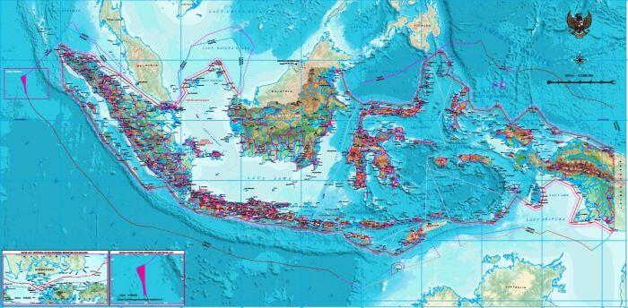 Peta Indonesia yang Telah Diperbarui Gan...