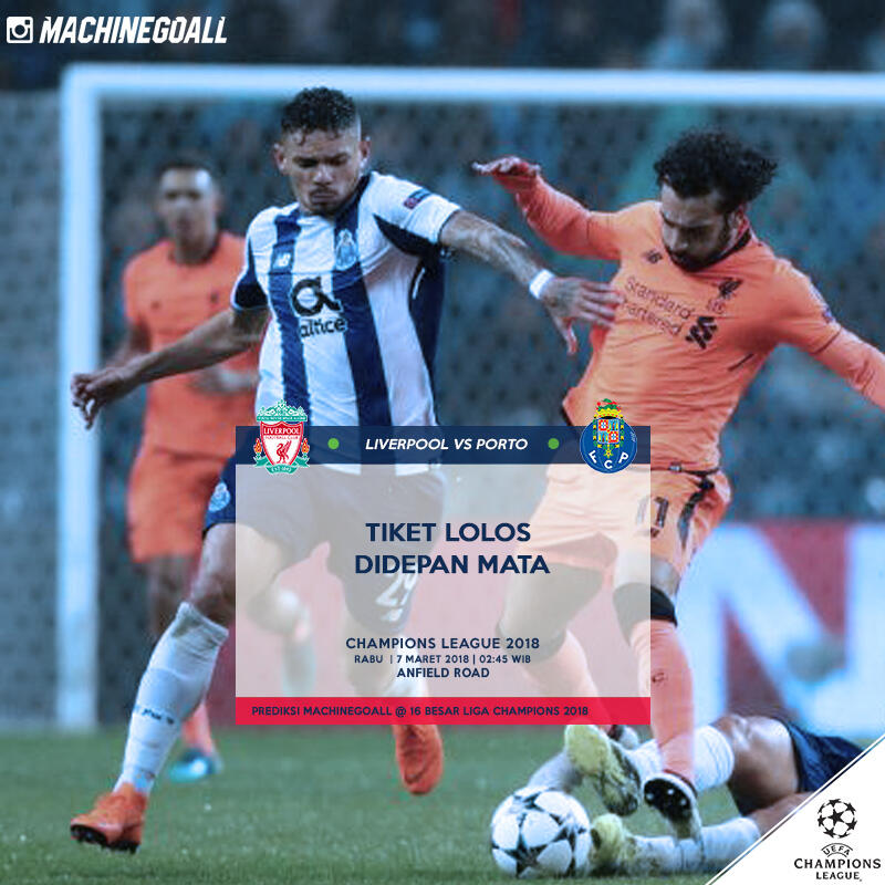 Prediksi Jitu Liverpool vs Porto 7 Liga Champions &#91;Live Streaming&#93;