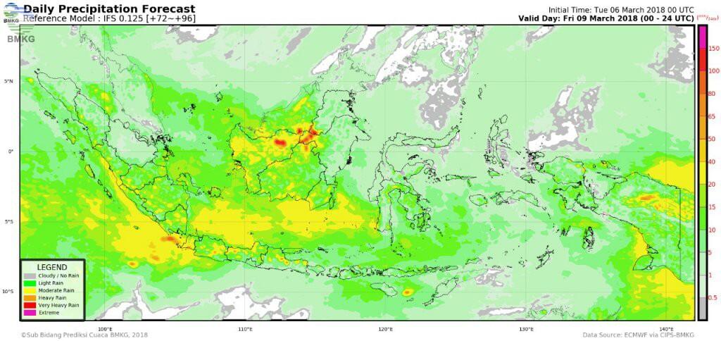Potensi Hujan Lebat Meningkat, Waspada Banjir dan Longsor di Beberapa Wilayah Indones