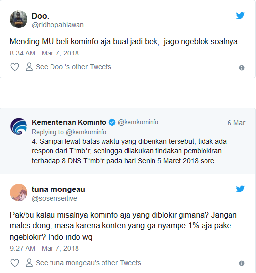 Blokir Tumblr, Netizen Sindir Kominfo Cocok Jadi Bek Bola 