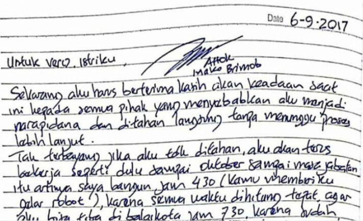 Surat Cinta Ahok Berbalas Pengakuan Veronica