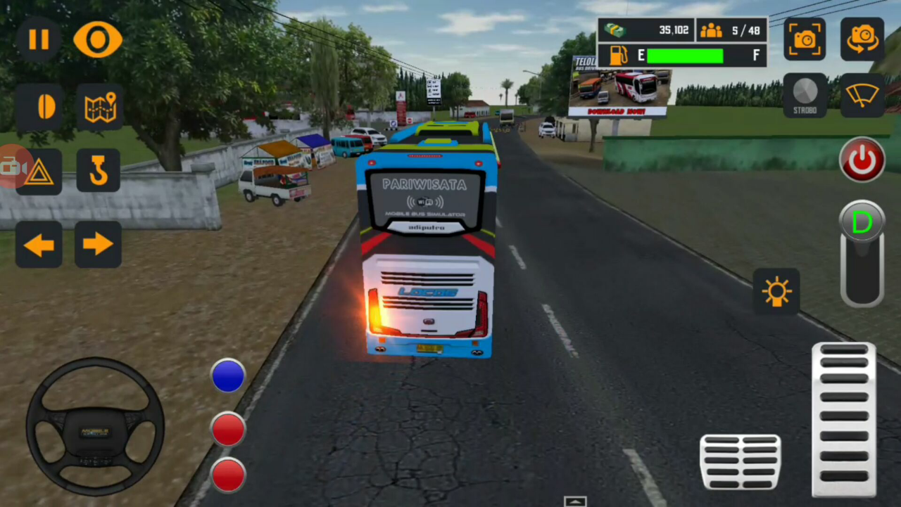 BUSSID Vs Mobile Bus Simulator : Duel 2 Game Android Rasa PC