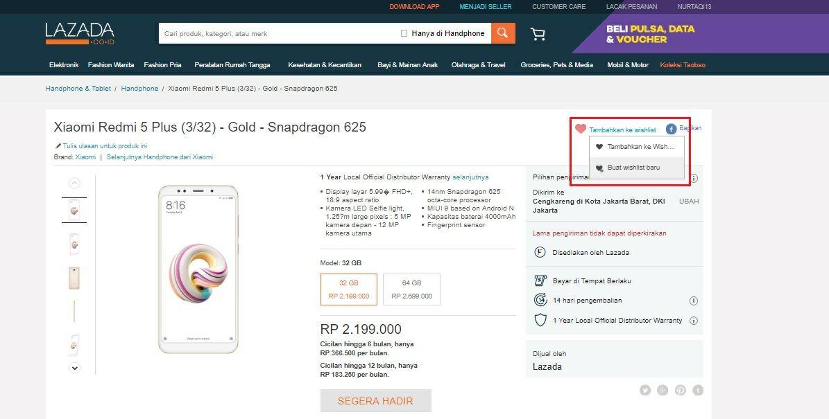 Tips Cara Sukses 100% Flash Sale Lazada Redmi 5 &amp; 5 Plus Serta Redmi 5A