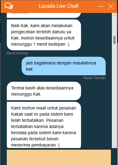 Verifikasi Pembayaran Lazada Bermasalah, Dana Mengambang