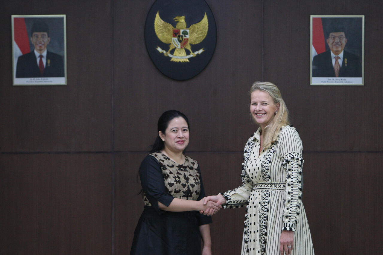 Bertemu Princess Mabel, Menko PMK Bahas Pencegahan Pernikahan Usia Dini