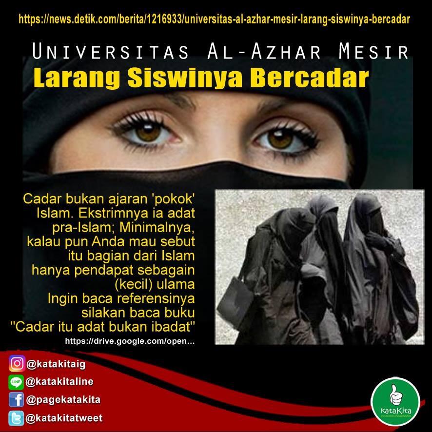 Alwi Shihab: Larangan Cadar Bukan Anti-Islam