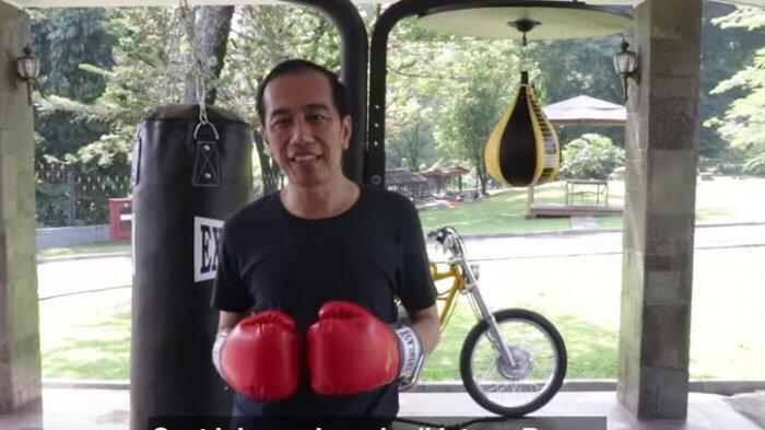 Diajak Latihan Thai Boxing, Jokowi Pilih Tinju