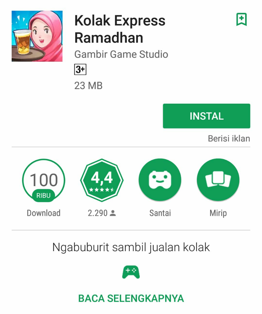 7 Game Android Yang Memakai Nama Makanan Khas Indonesia