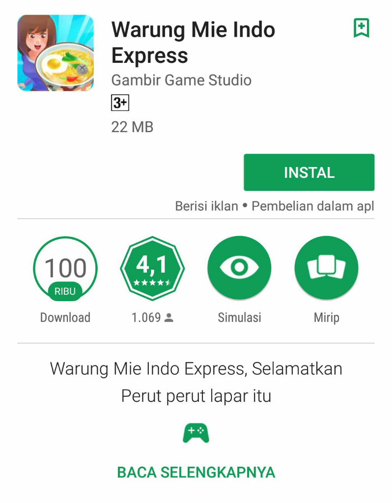 7 Game Android Yang Memakai Nama Makanan Khas Indonesia