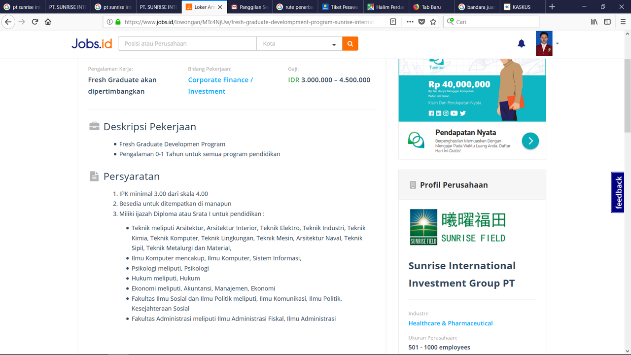 Kena Tipu lewat Jobs.id