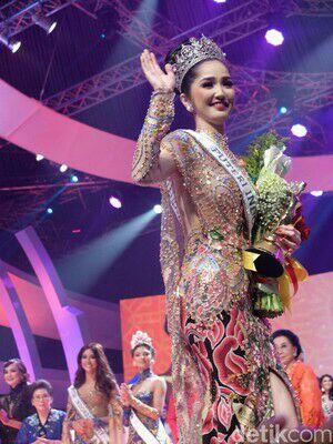Selamat, Sonia Fergina Citra dari Bangka Belitung Juara Puteri Indonesia 2018