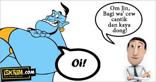 Ketika Aladdin Banyak Maunya