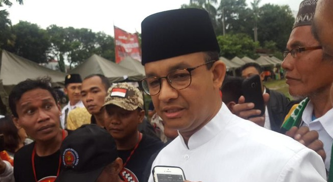 Anies Baswedan: Sudah ada Jokowi dan Prabowo, saya urus Jakarta