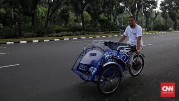 Anies Sebut Becak Jadi Tren Di Seluruh Dunia