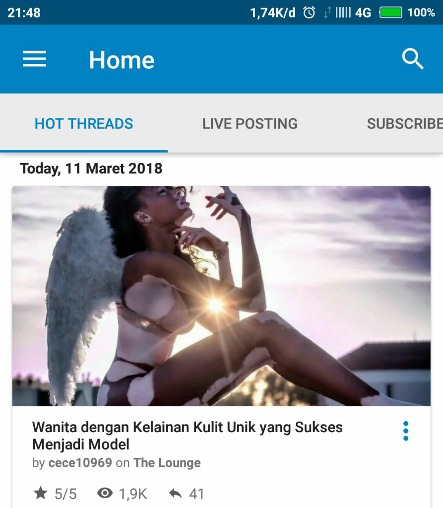 Wanita Dengan Kelainan Kulit Unik Yang Sukses Menjadi Model