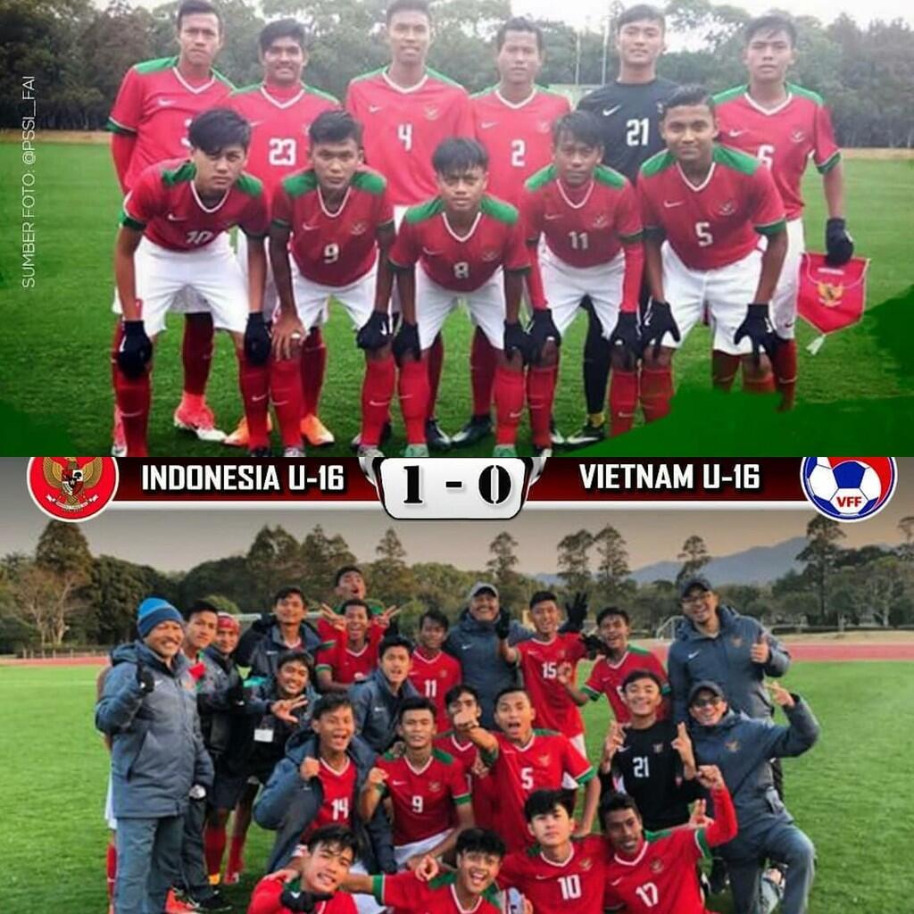 Bungkam Vietnam, Timnas Indonesia U-16 Juara Turnamen Jenesys 2018