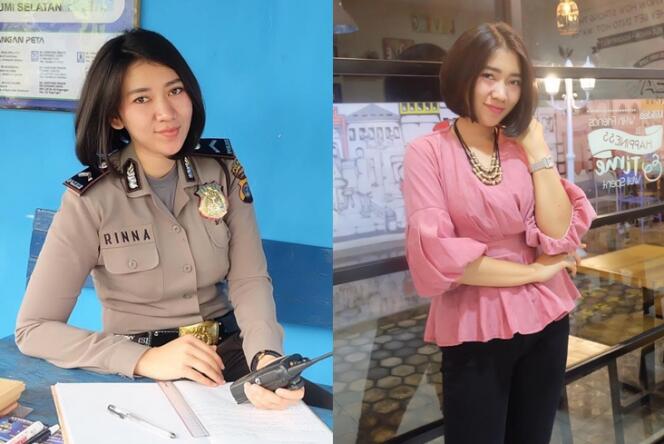 Gaya 5 Polwan Saat Bertugas dan Tidak, Bikin Gagal Fokus