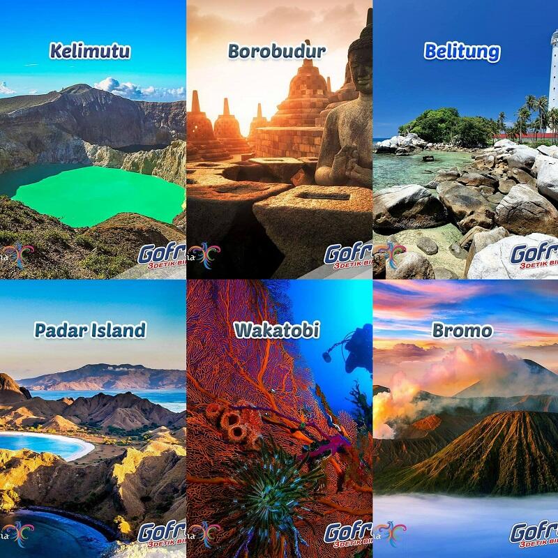 Keren, Kemasan Baru GoFress Tampilkan Keindahan Indonesia Gan!