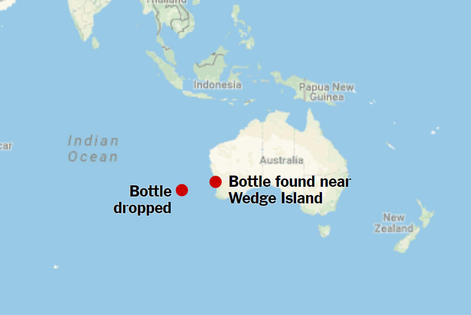 Bukan Jin dalam Botol, Ditemukan Pesan dalam Botol Berusia 131 Tahun